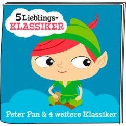 Tonies 5 Lieblings-Klassiker: Peter Pan Und 4 Weitere Klassiker, Spielfigur 6 Tonies 5 Lieblings-Klassiker: Peter Pan Und 4 Weitere Klassiker, Spielfigur -Tonies Tonies 5 Lieblings Klassiker Peter Pan und 4 weitere Klassiker Spielfigur@@1se2tt06 2