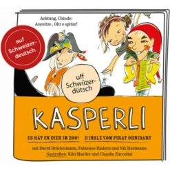 Tonies Kasperli - Es Hät En Dieb Im Zoo! / D Insle Vom Pirat Ohnibart, Spielfigur -Tonies Tonies Kasperli Es h t en Dieb im Zoo D Insle vom Pirat Ohnibart Spielfigur@@1678338 2