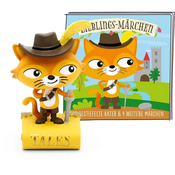 Tonies Lieblings-Märchen - Der Gestiefelte Kater Und Vier Weitere Märchen, Spielfigur 1 Tonies Lieblings-Märchen - Der Gestiefelte Kater Und Vier Weitere Märchen, Spielfigur