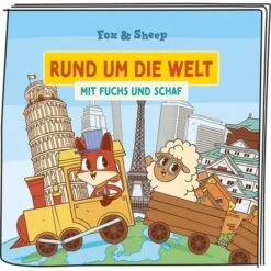 Tonies Rund Um Die Welt Mit Fuchs & Schaf - Osaka Und Serengeti, Spielfigur -Tonies Tonies Rund um die Welt mit Fuchs Schaf Osaka und Serengeti Spielfigur@@1857111 2