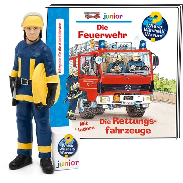 Tonies Wieso? Weshalb? Warum? Junior - Die Feuerwehr, Spielfigur 1 Tonies Wieso? Weshalb? Warum? Junior - Die Feuerwehr, Spielfigur