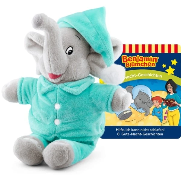 Tonies Benjamin Blümchen - Gute-Nacht-Geschichten Plüsch, Spielfigur (Hörspiel) 1 Tonies Benjamin Blümchen - Gute-Nacht-Geschichten Plüsch, Spielfigur (Hörspiel)