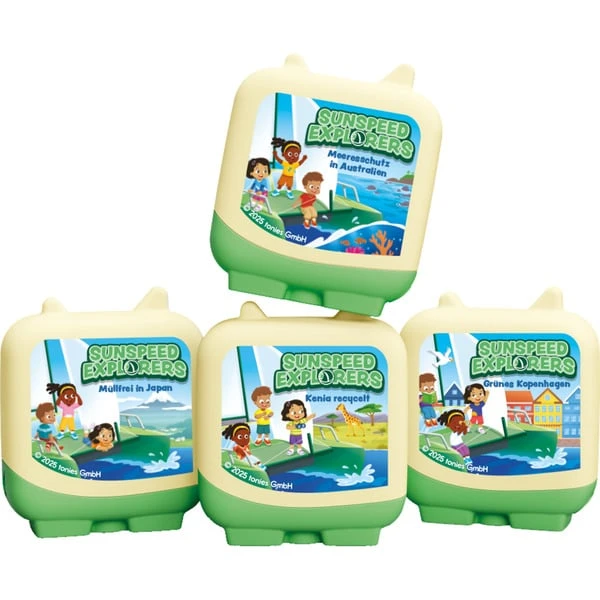 Tonies Clever Tonies: The Sunspeed Explorers Set, Spielfigur (4 Tonies) 1 Tonies Clever Tonies: The Sunspeed Explorers Set, Spielfigur (4 Tonies)