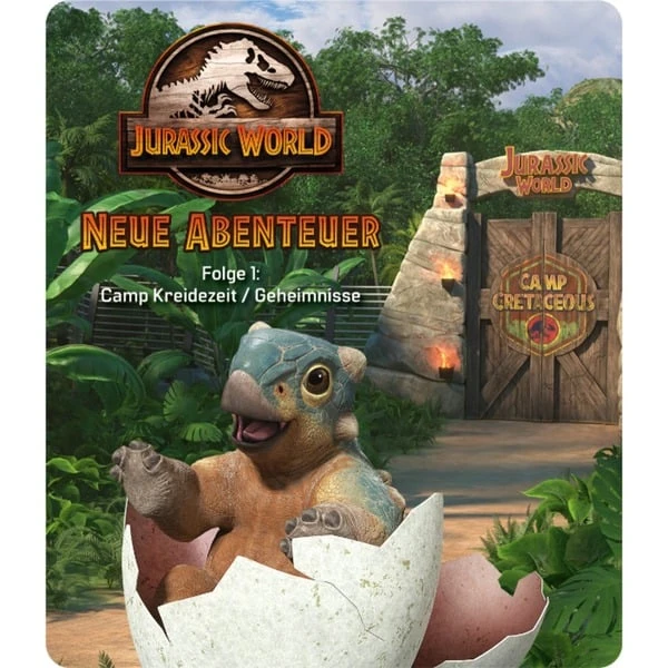 Tonies Jurassic World - Neue Abenteuer, Folge 1: Camp Kreidezeit / Geheimnisse, Spielfigur (Hörspiel) – Bild 3
