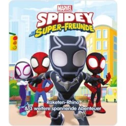 Tonies Spidey Und Seine Super-Freunde - Raketen-Rhino & 3 Weitere Spannende Abenteuer, Spielfigur (Hörspiel) 6 Tonies Spidey Und Seine Super-Freunde - Raketen-Rhino & 3 Weitere Spannende Abenteuer, Spielfigur (Hörspiel) -Tonies tonies Spidey und seine Super Freunde Raketen Rhino 3 weitere spannende Abenteuer Spielfigur@@100095223 2